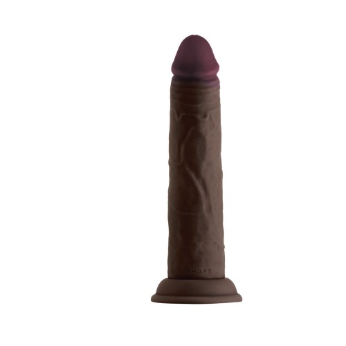 Shaft Model J Dual Density Silicone Dildo 8.5 in.