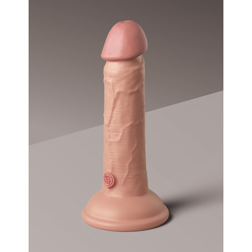 Dildo de Densidad Dual King Cock Elite para Placer Realista