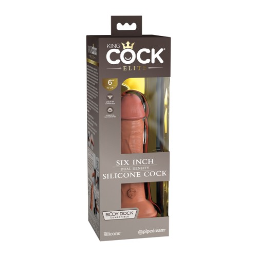 Dildo de Silicona de Densidad Doble Pipedream King Cock Elite