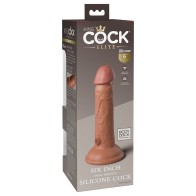 Dildo de Silicona de Densidad Doble Pipedream King Cock Elite