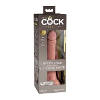 Dildo Realista King Cock Elite 7 pulgadas con Ventosa