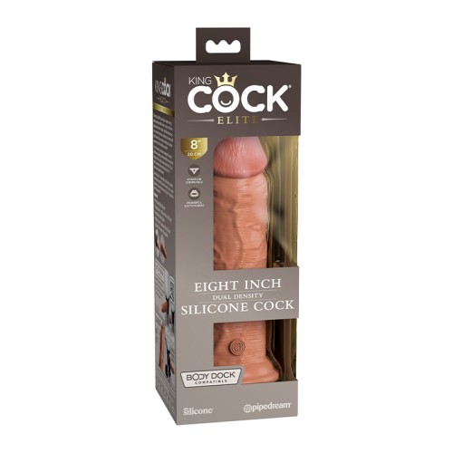 Dildo Realista Pipedream King Cock Elite 8 in. - Silicona Premium