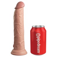 Dildo de Silicona de Densidad Dual King Cock Elite de 9 Pulgadas