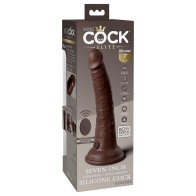 Pipedream King Cock Elite 7 in. Vibrating Dildo