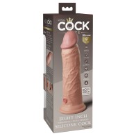 Dildo Vibrador Rey Cock Elite de Pipedream para Placer Realista