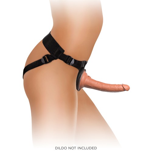 King Cock Elite Comfy Body Dock Strap-On Harness Black