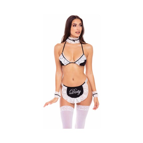 Rene Rofe Dirty Maid Costume Set for Role Play