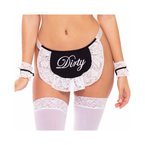 Rene Rofe Dirty Maid Costume Set for Role Play