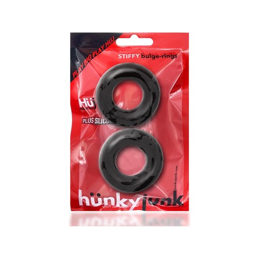 OxBalls Stiffy 2-Pack Bulge Cockrings for Enhanced Stimulation