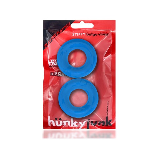 Paquete de 2 Cockrings Bulge Stiffy OxBalls - Silicona TPR