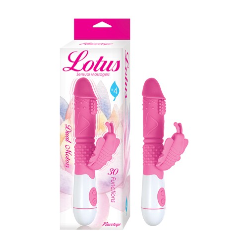 Masajeadores Sensuales Lotus #4 Estimulador Dual