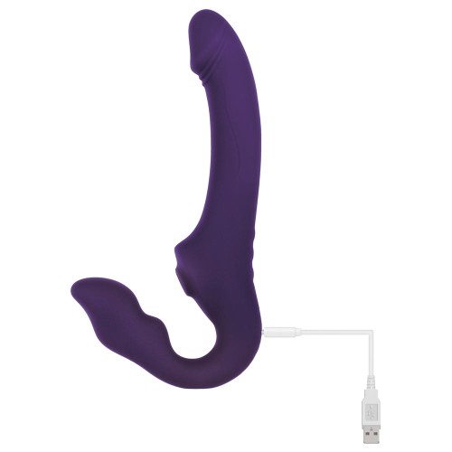 Evolved 2 Become 1 Remote-Controlled Strapless Strap-On