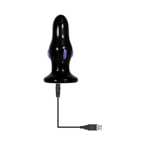 Plug Anal de Vidrio Vibrante y Recargable Adam & Eve