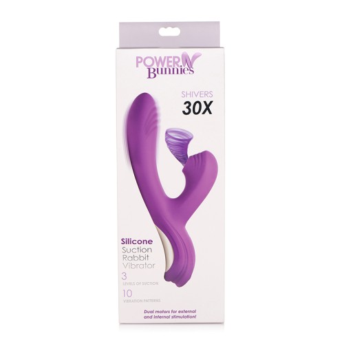 Curve Toys Power Bunny Shivers Vibrator