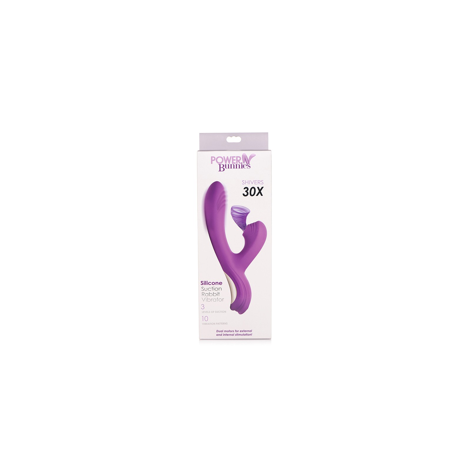 Vibrador Power Bunny Shivers de Curve Toys