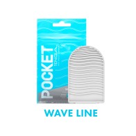 Tenga Wavy Line Pocket Masturbator Sleeve - Ultimate Pleasure