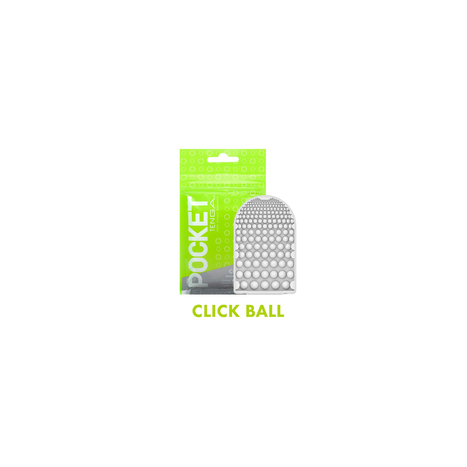 Tenga Pocket Masturbator Sleeve Click Ball