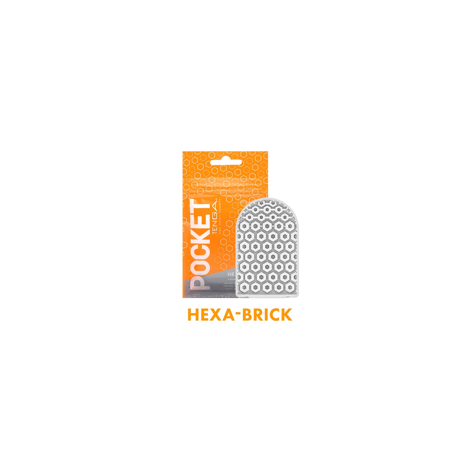 Masturbador Tenga Pocket Sleeve Hexa Brick