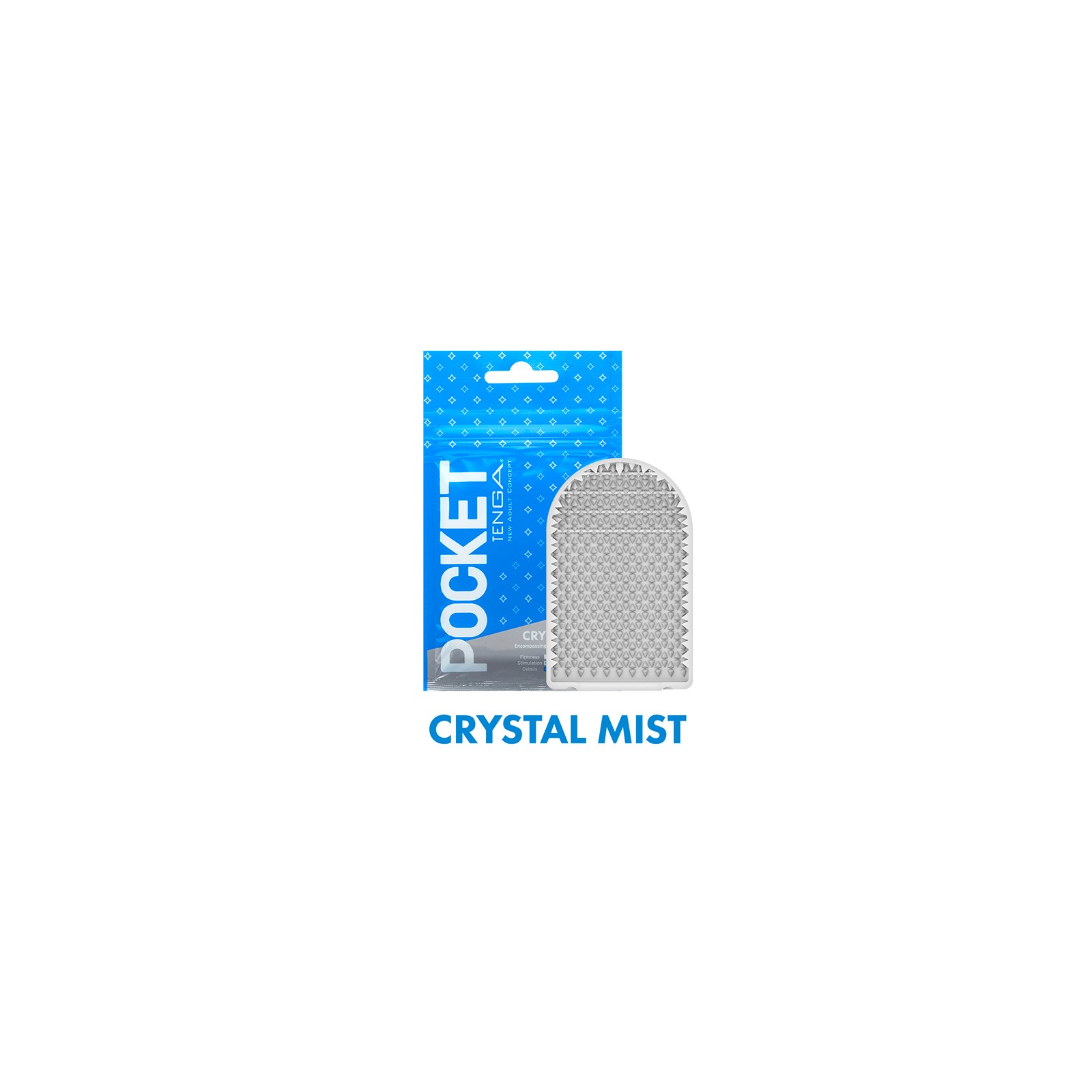 Sleeve Masturbador Tenga Pocket Crystal Mist