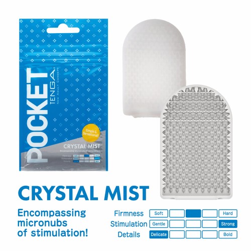 Tenga Pocket Masturbator Sleeve Crystal Mist