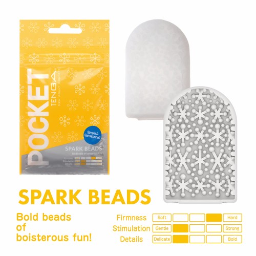 Masturbador Tenga Pocket Sleeve Spark Beads