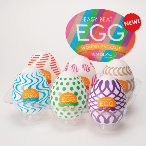 Tenga Egg Variety Pack Wonder - 6 Unique Sensations