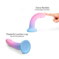 Love to Love Dildolls Utopia Silicone Dildo - Fun Gradient