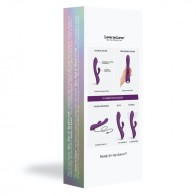 Vibrador Conejito Recargable Bunny & Clyde Lluvia Morada