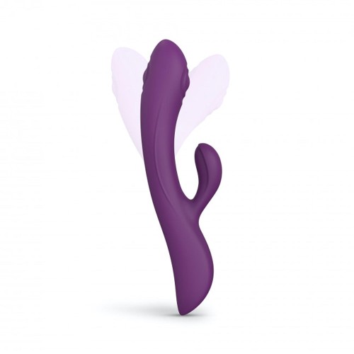 Vibrador Conejito Recargable Bunny & Clyde Lluvia Morada