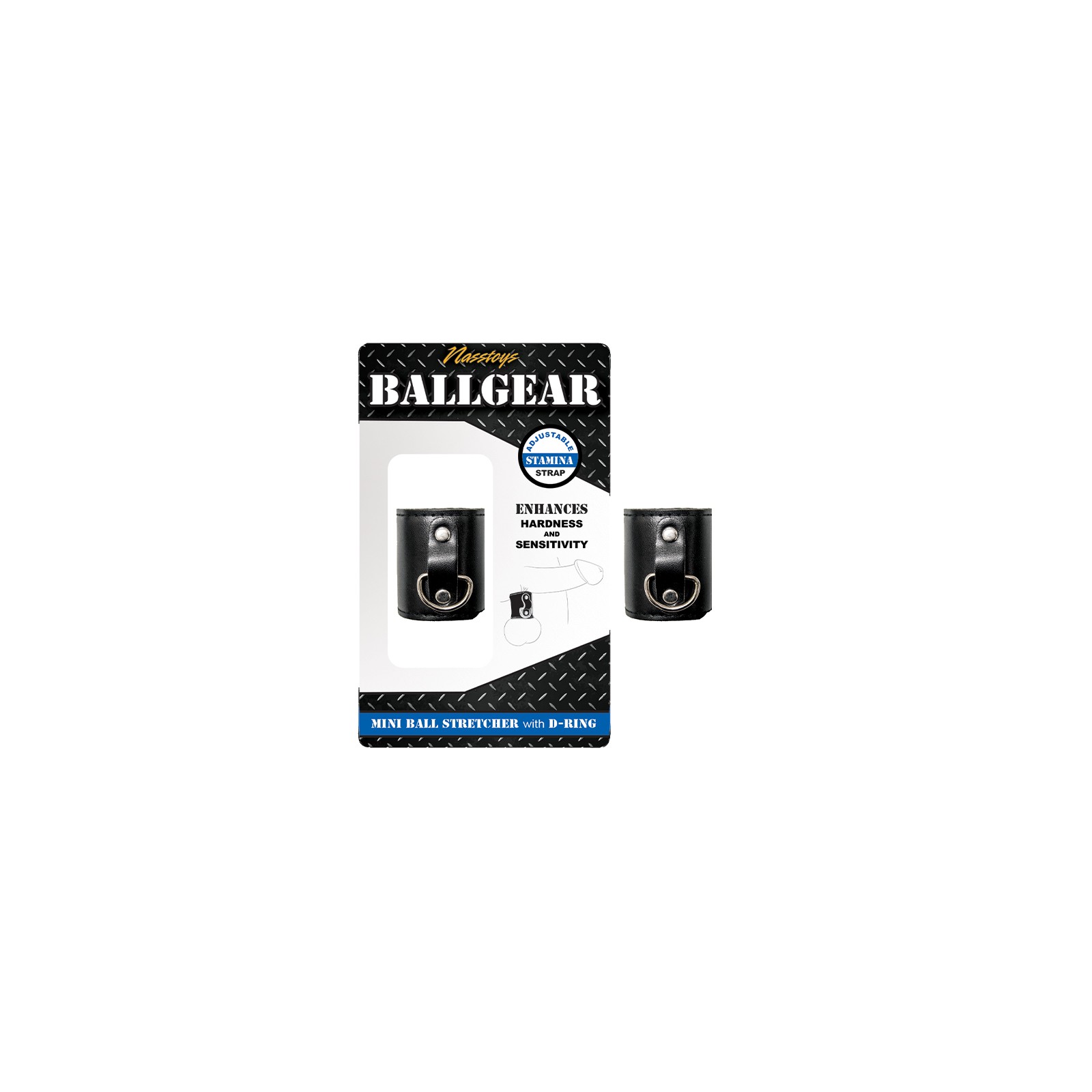 Ballgear Mini Ball Stretcher - D-Ring Black