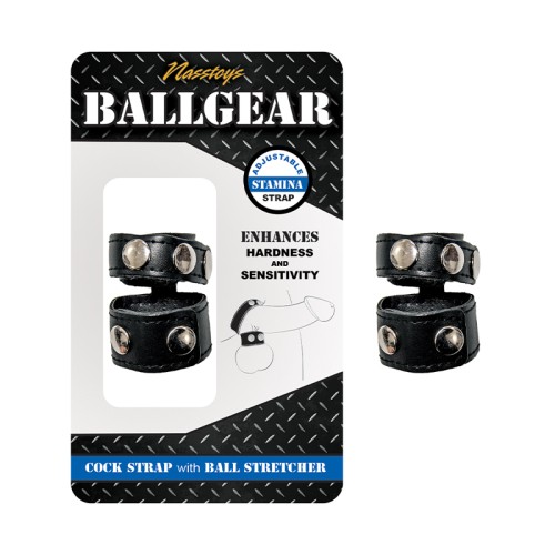 Ballgear Cock Strap with Ball Stretcher