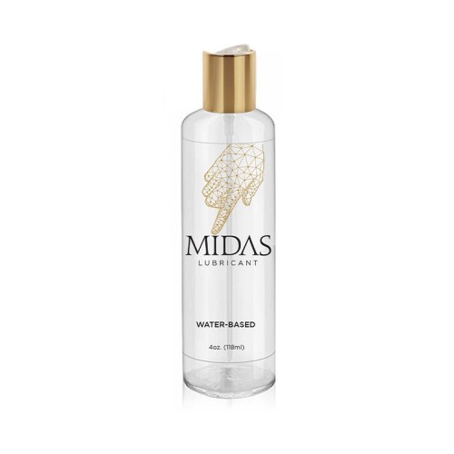 Lubricante Personal a Base de Agua Midas 4 oz.