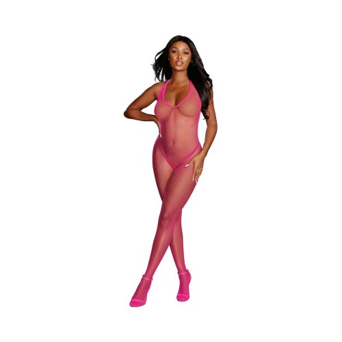 Dreamgirl Bodystocking de Red de Diamante - Moda Seductora