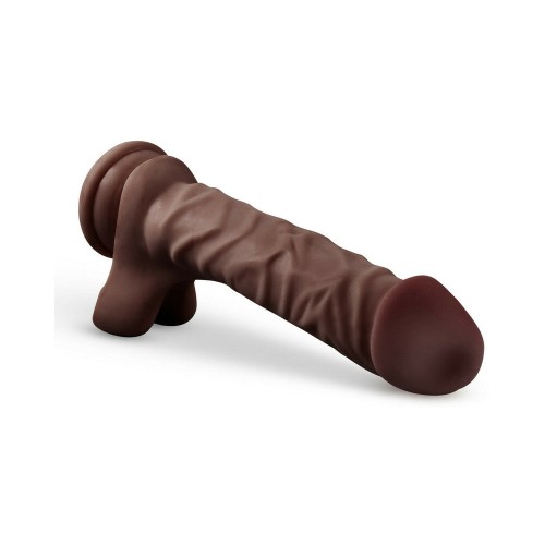 Loverboy The DJ Realistic 9 inch Dildo with Balls Brown