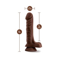 Loverboy The DJ Realistic 9 inch Dildo with Balls Brown