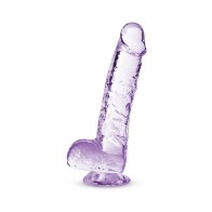 Dildo Cristalino 6 Pulgadas Naturally Yours para Placer Realista