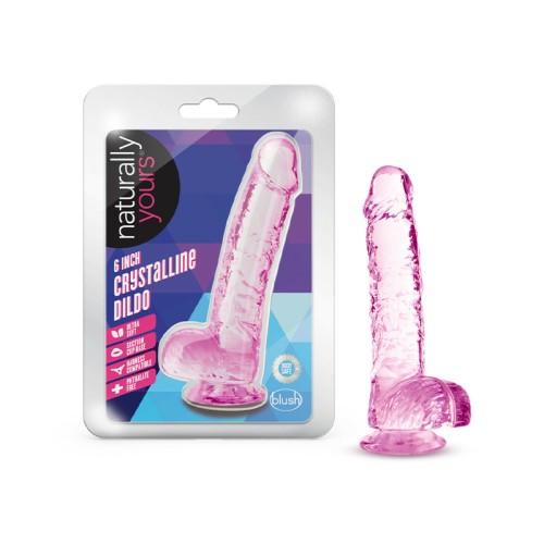 Dildo Crystalline Naturally Yours de 6 in.