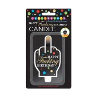 Happy Fucking Birthday Candle for Parties