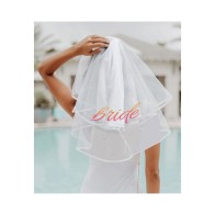 Glitterati Party Bride Veil