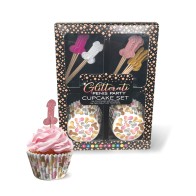 Glitterati Penis Party Cupcake Set - Fun Celebrations