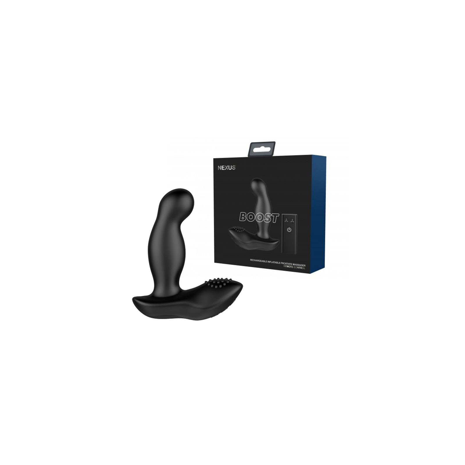 Nexus Boost Prostate Massager with Inflatable Tip