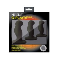 Nexus G-Play Trio+ Paquete de Vibradores Unisex