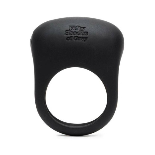 Fifty Shades of Grey Sensation Rechargeable Silicone Vibrating Love Ring - Ultimate Pleasure