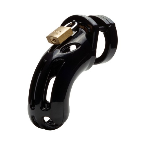 The Curve Black Male Chastity Device - Ultimate Control