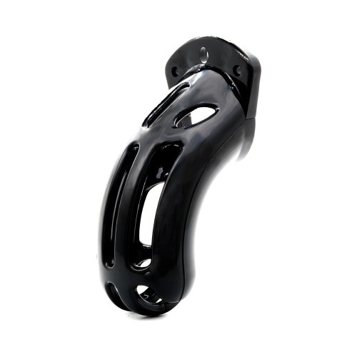 The Curve Black Male Chastity Device - Ultimate Control