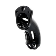 The Curve Black Male Chastity Device - Ultimate Control