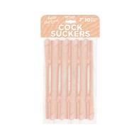 Skins Pecker Straws Vanilla Lovers 10-Pack