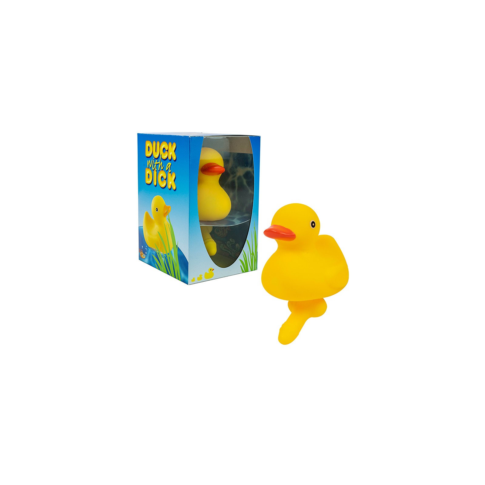 Duck With A Dick Novelty Bath Toy