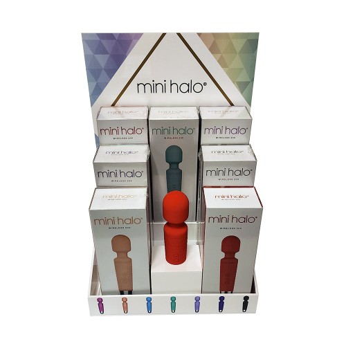 Mini Halo Vibrator Display Pack - 7 Colors