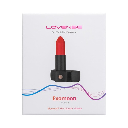 Vibrador Mini Lipstick Lovense Exomoon para Placer Discreto